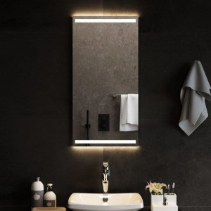 Lustro łazienkowe z oświetleniem LED 40x80cm