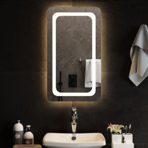 Lustro łazienkowe z oświetleniem LED 40x70cm