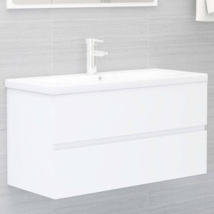 Szafka pod umywalkę biała 90x38.5x45cm