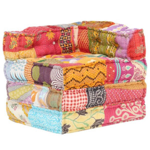 Moduł sofy narożnej tkanina patchwork