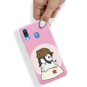 Etui do SAMSUNG A40 Case We Bare BEARS Top Wzory