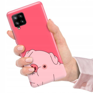 Etui do SAMSUNG A42 5G Case Flower Kwiaty Wzory