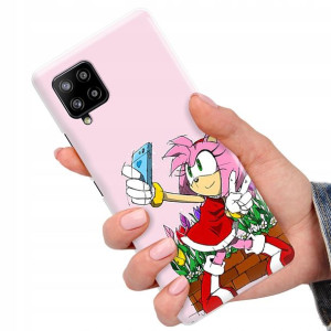 Etui do SAMSUNG A42 5G Case SONIC Błyskawica Wzory
