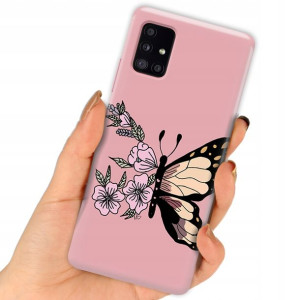 Etui do SAMSUNG A51 5G Case BOHO Leaves Top Wzory