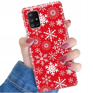 Etui do SAMSUNG A71 5G Case Świąteczne Top Wzory