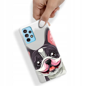 Etui do SAMSUNG A73 5G Case Pieski Kotki Top Wzory