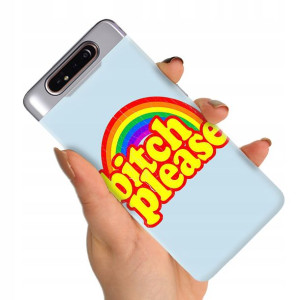 Etui do SAMSUNG A80 Case Modne Top Napisy Wzory