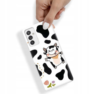Etui do SAMSUNG A82 5G Obudowa KRÓWKA COW Wzory