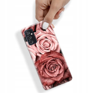 Etui do SAMSUNG M52 5G Obudowa TOP Pink Rose Wzory