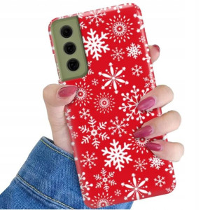 Etui do SAMSUNG S21 FE Case Świąteczne Top Wzory