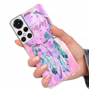 Etui do SAMSUNG S22 PRO Case BOHO Leaves Top Wzory