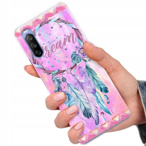 Etui do SONY XPERIA 10 III Case BOHO Leaves Wzory