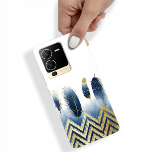 Etui Do VIVO S15 Case Eleganckie Subtelne Wzory