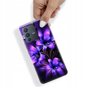Etui do VIVO V23 5G Case Butterfly Motyle Wzory