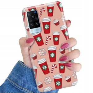 Etui do VIVO X60 Case Świąteczne Święta Top Wzory