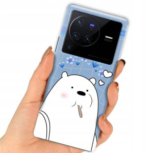 Etui do VIVO X80 PRO Bare Bears Misie Top Wzory