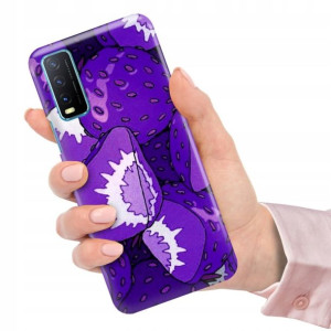 Etui do VIVO Y21 2021 Case Flower Kwiaty Top Wzory