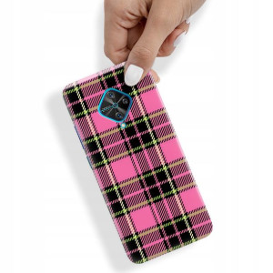 Etui do VIVO Y51 2020 Case W Kratkę Kratka Wzory