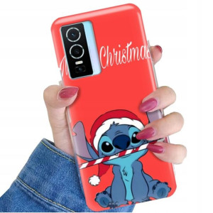 Etui do VIVO Y76 5G Case Świąteczne Święta Wzory