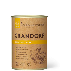 Grandorf Duck & Turkey Karma Mokra Dla Psa Kaczka, Indyk 400 g
