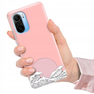Etui do XIAOMI POCO F3 Case Flower Kwiaty Wzory