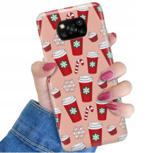 Etui do XIAOMI POCO X3 Case Świąteczne Top Wzory