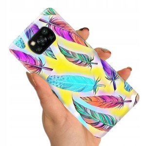 Etui do XIAOMI POCO X3 PRO Case BOHO Leaves Wzory