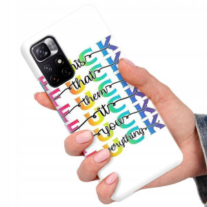Etui do XIAOMI REDMI NOTE 11T 5G Napisy Top Wzory