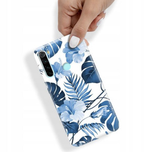 Etui do XIAOMI REDMI NOTE 8 Kwiaty Flower Wzory