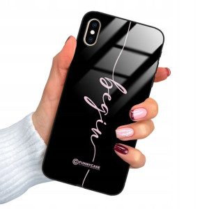 Etui Glass BROKAT do IPHONE XS MAX Modne TOP Wzory