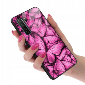 Etui Glass do HUAWEI P40 LITE 5G Aesthetic Wzory