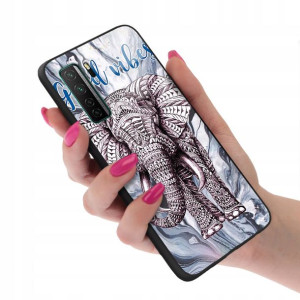 Etui Glass do HUAWEI P40 LITE 5G Case BOHO Wzory