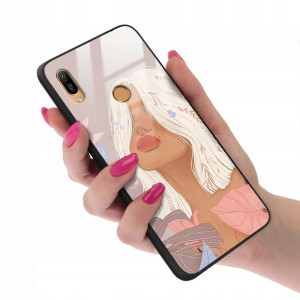 Etui Glass do HUAWEI Y6 PRIME 2019 Aesthetic Wzory