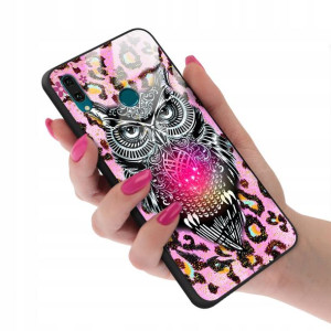 Etui Glass do HUAWEI Y9 2019 BOHO Łapacze Wzory