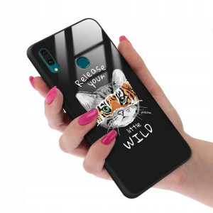 Etui Glass do HUAWEI Y9 2019 Top TEDDY MISIE Wzory