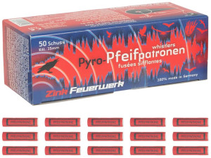 Raca pistoletowa Zink Feuerwerk Pyro Pfeifpatronen 50 szt.