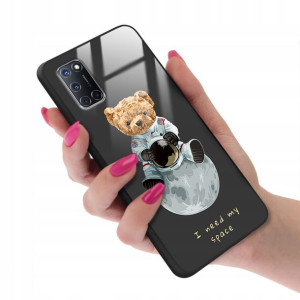 Etui Glass do OPPO A72 Case TEDDY MISIE Top Wzory