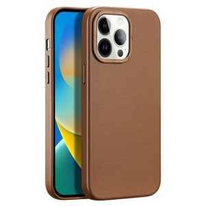 Etui Dux Ducis Grit MagSafe Apple iPhone 14 Pro Max brązowy