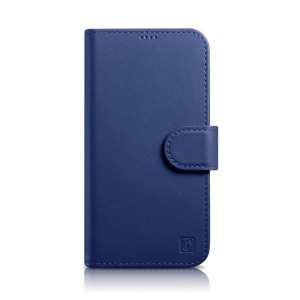 Etui iCarer Wallet Anti-RFID 2in1 Apple iPhone 14 Pro niebieski