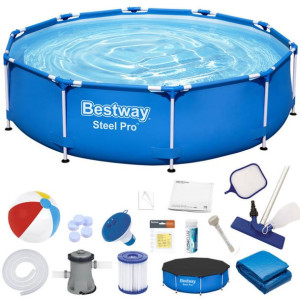 Bestway Basen stelażowy 305cm x 76cm 18w1 56679