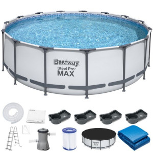 Bestway Basen  STELAŻOWY 457x122cm 13w1 56438