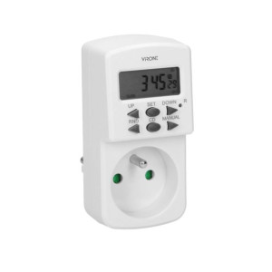 Programator Czasowy Elektroniczny 1800w 8a Virone