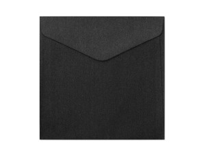 Koperta 160x160mm Pearl czarny 150g/10szt Argo