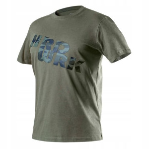 T-shirt Koszulka Robocza Oliwkowa Camo Rozm. L Neo