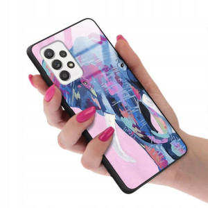 Etui GLASS do SAMSUNG A52 Modne Letnie Top Wzory