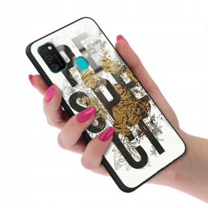 Etui Glass do SAMSUNG M30s Case Eleganckie Wzory