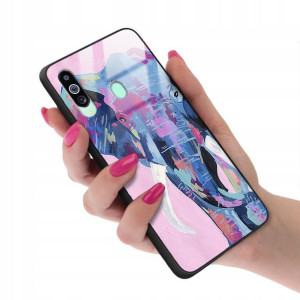 Etui GLASS do SAMSUNG M40 Modne Letnie Top Wzory