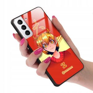 Etui GLASS do SAMSUNG S21 PLUS Anime Manga Wzory