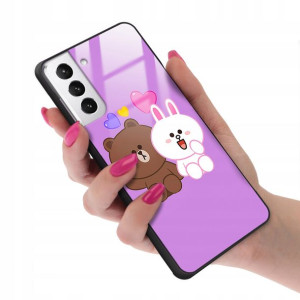 Etui GLASS do SAMSUNG S21 PLUS Modne Letnie Wzory