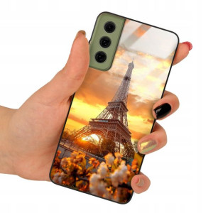 Etui Glass do SAMSUNG S21FE Case Krajobrazy Wzory